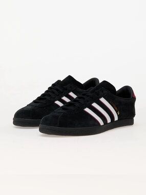Adidas London 96 Black Suede Sneakers. RARE. Brand new in Box with Tags! US 9.5